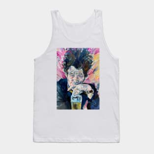 TOM WAITS oil portrait Tank Top